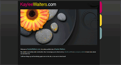 Desktop Screenshot of kayleewalters.com